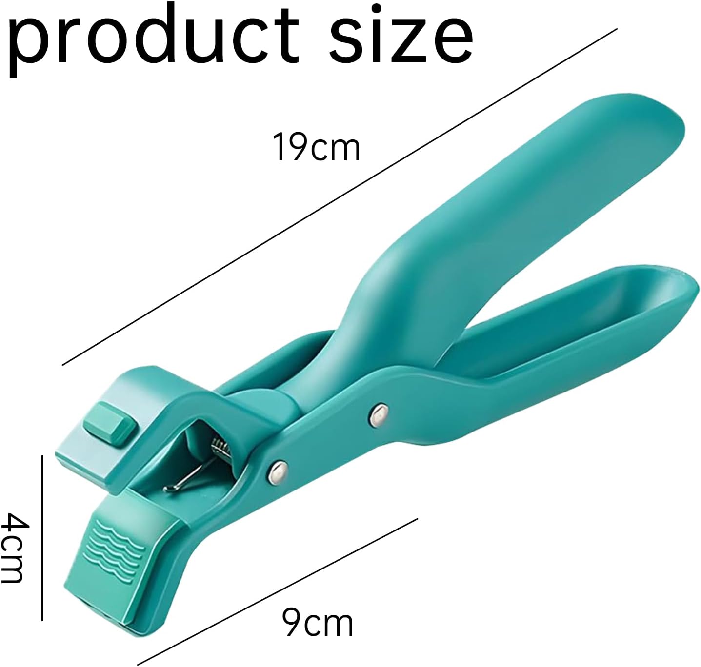 2Pc Hot Plate Gripper Tongs, Silicone Non-Slip Kitchen Utensil, Heat Insulation Anti-Scald Bowl Holder Clip for Cooking (Green + Green)