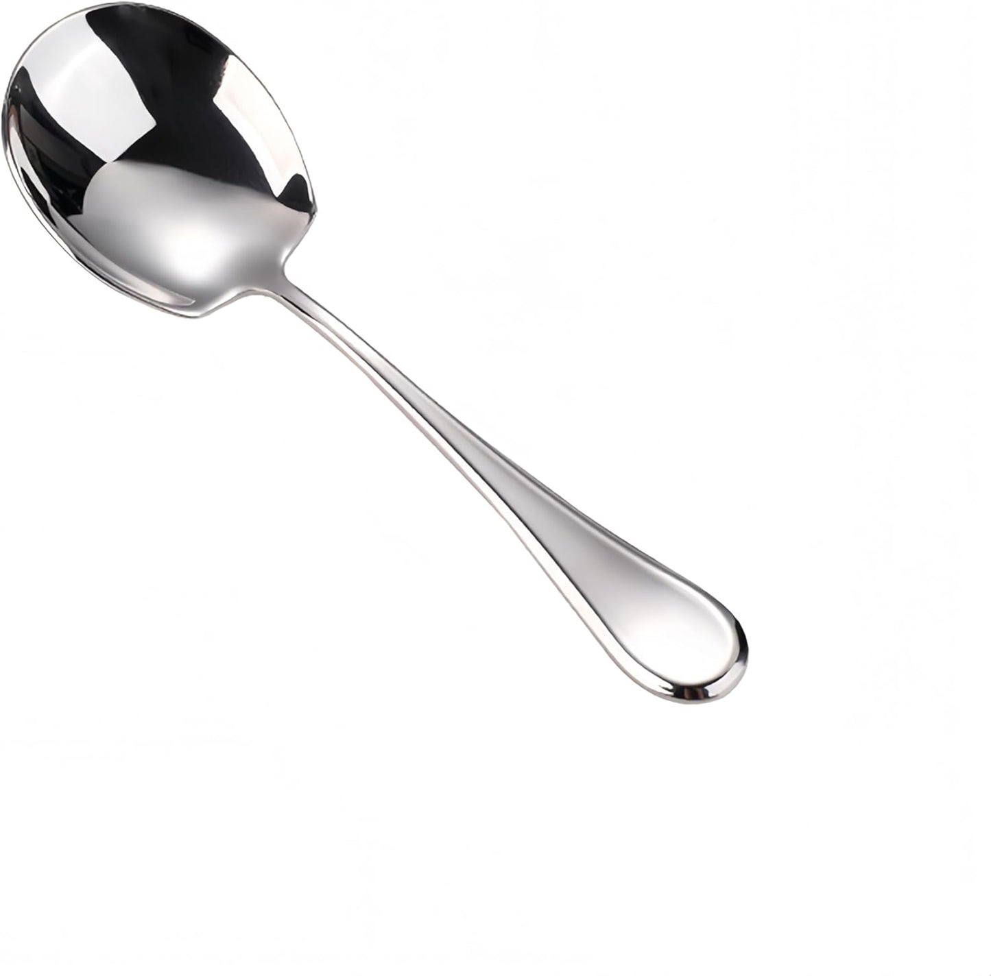 Small Serving Spoon 18/10 Stainless Steel 8'' Buffet Spoon,Dishwasher Safe,Pack of 1