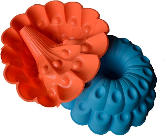 FantasyDay 9.5'' Peacock Tail Birthday Cake Mold Silicone Baking Molds Party Cake Bakeware for Your Birthday Dessert, Cake, Bread, Tart, Pie, Flan and More #1