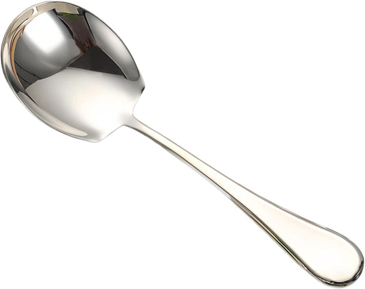 Small Serving Spoons,18/10 Stainless Steel Buffet & Banquet Style Serving Utensils (Set of 1)
