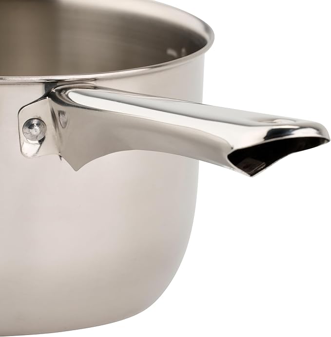 Winco SAP-2 Stainless Steel Sauce Pan, 2-Quart,Medium