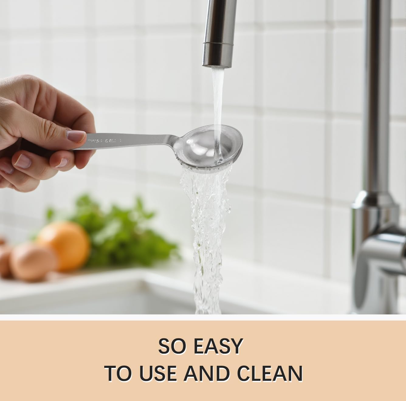 2PCS 1/4TSP Single Measuring Spoon, 1.25ML Stainless Steel Individual Measure Scoop Only