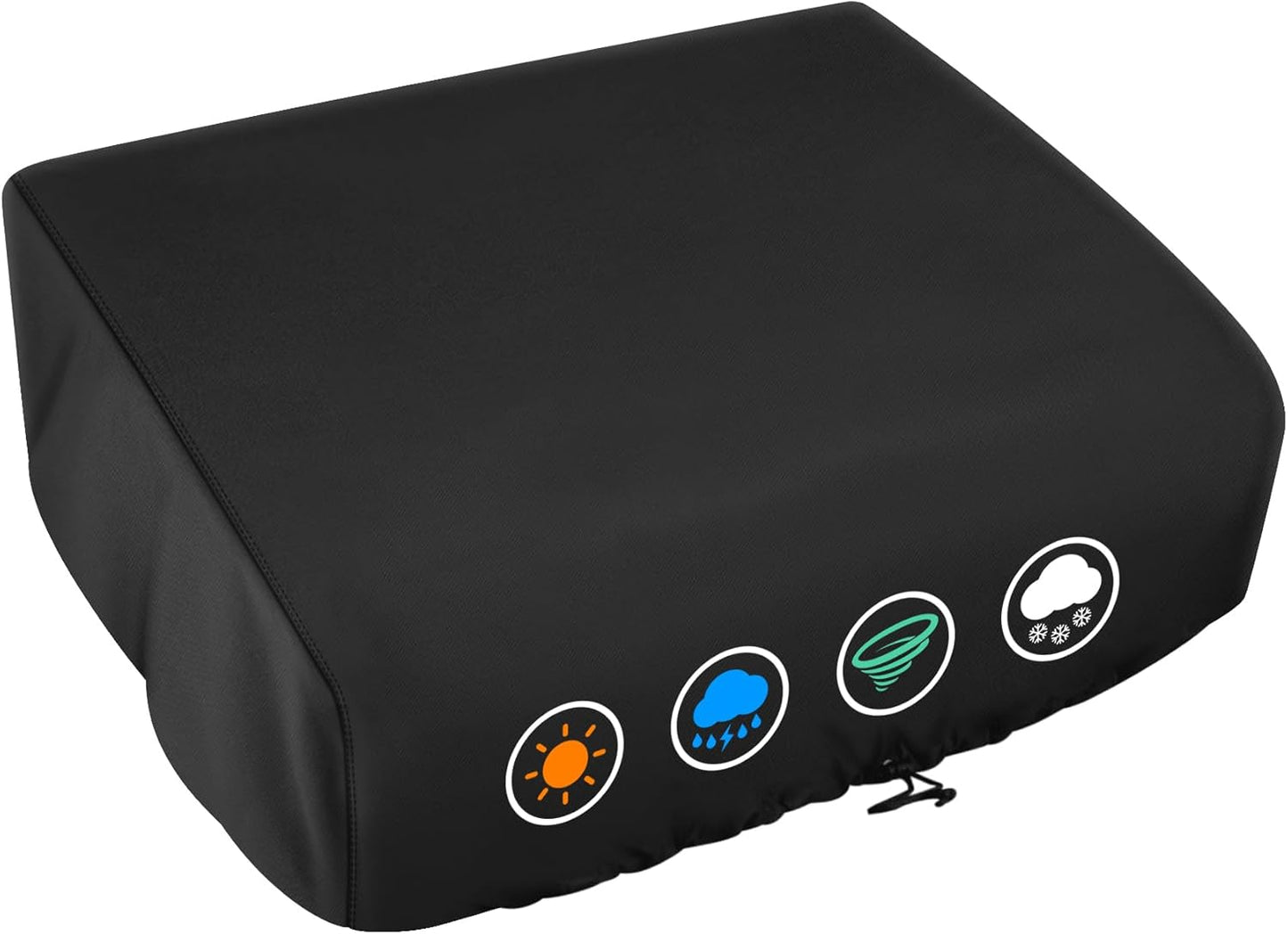 Heavy Duty Grill Cover Compatible with 1666 Blackstone 22inch Tabletop Griddle Without Hood, Also Compatible with Royal Gourmet PD1202S and Cuisinart CGG-501, Waterproof & Windproof