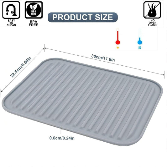 Silicone Trivets for Hot Pots and Pans, Hot Pads for Kitchen Counter, Multi-Purpose & Versatile Trivet Mat, 9x12 Inch Heat Resistant Pot Holders Mats for Table Tops Pink