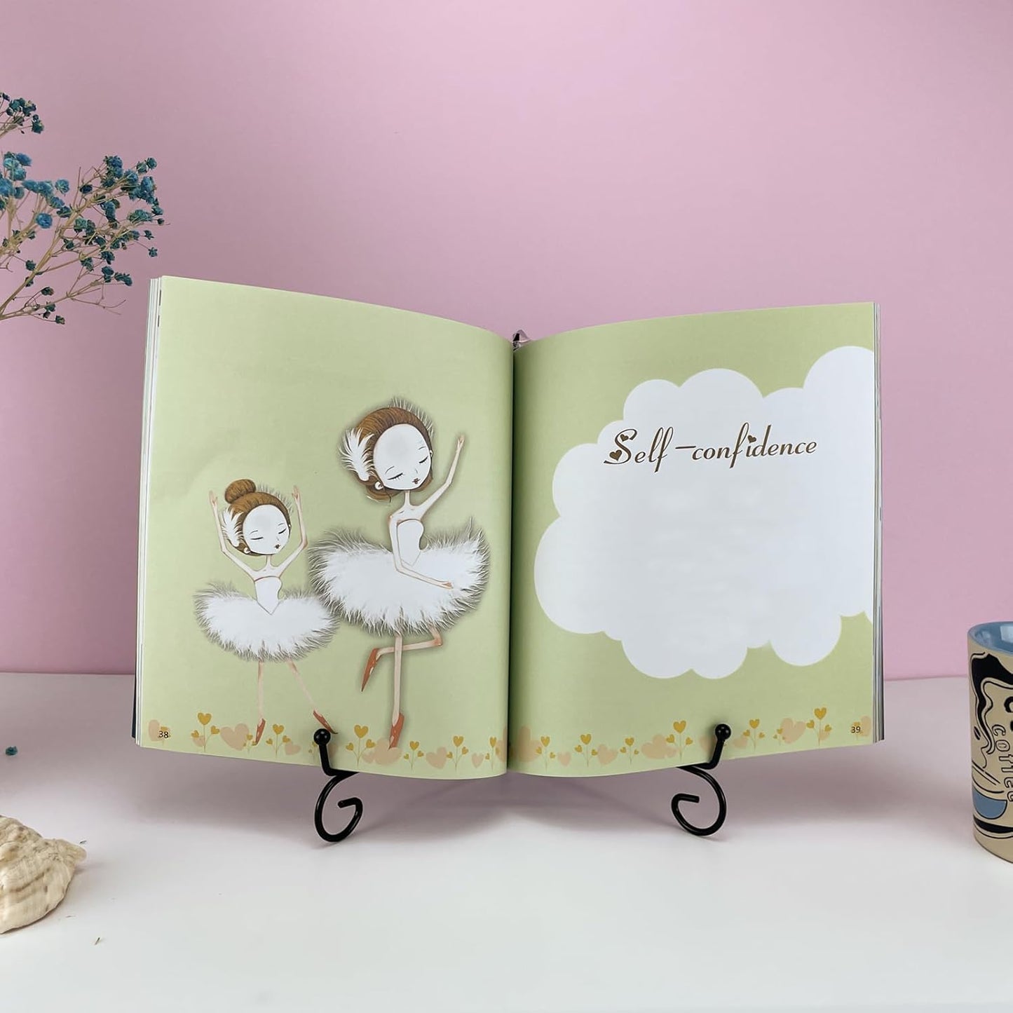 2PCS Premium Black Iron Plate Stands for Display 10 Inch, Decorative Solid Metal Plate Holders for Displaying, Mini Easel, Frame, Book, Card, Plaque, Bowl, Picture Stands for Display