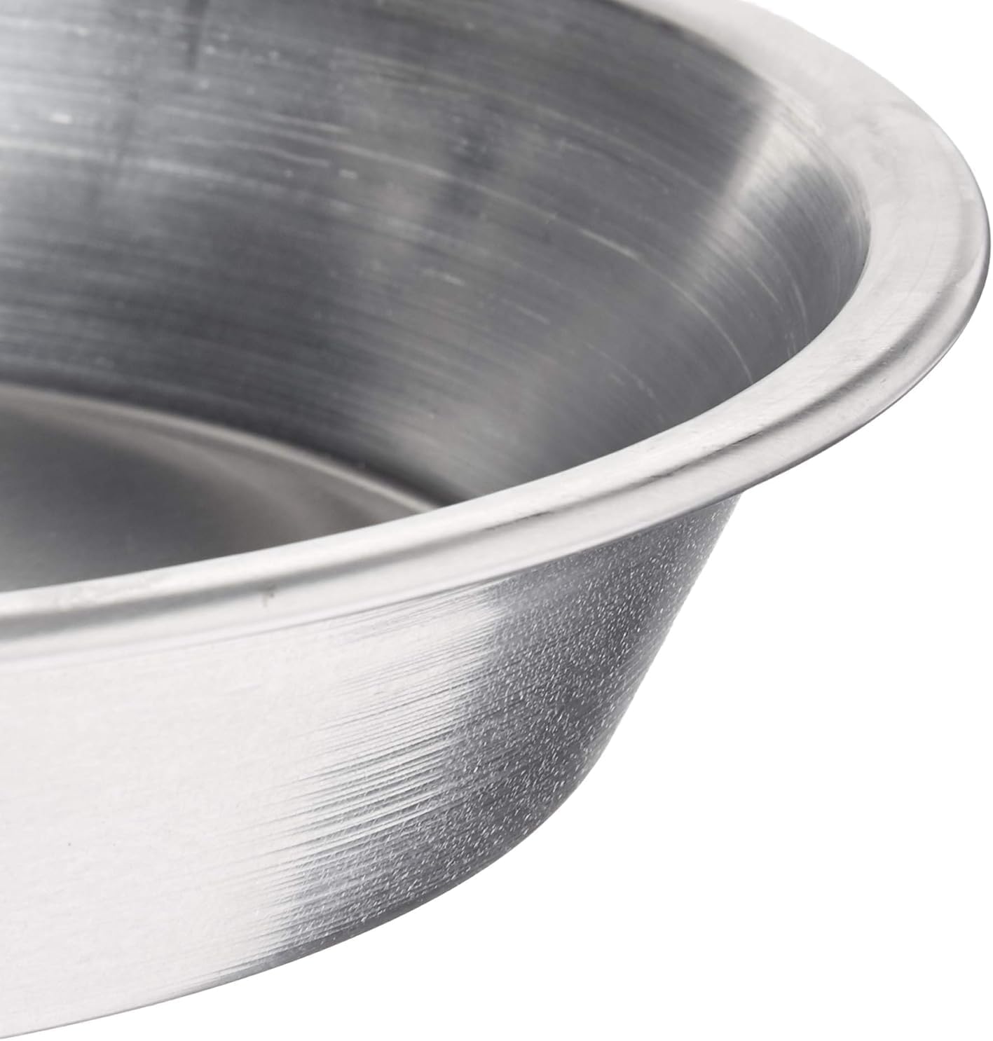 10-inch Aluminum Pie Pan | Silver Pie Pan For Baking | Oven Safe | Great For Pie, Crumbles, Or Cake | Aluminum, 10" [1PK]
