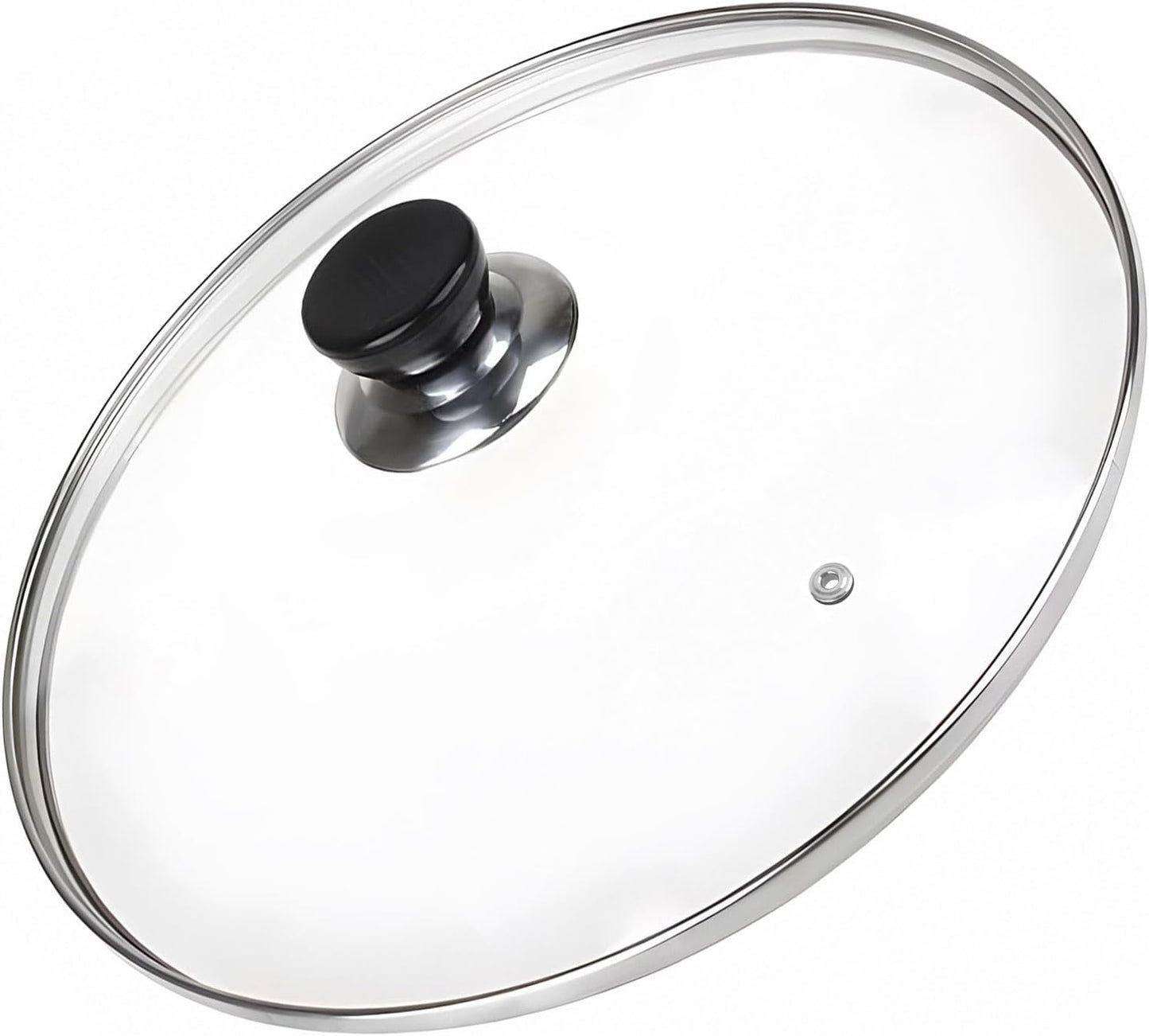 12 Inch Pan Lid, 12 Inch Frying Pan Lids, Tempered Glass Cast Iron Lid for Skillets, Fry Pan, Wok Pot (12 inch)