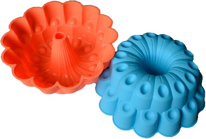 FantasyDay 9.5'' Peacock Tail Birthday Cake Mold Silicone Baking Molds Party Cake Bakeware for Your Birthday Dessert, Cake, Bread, Tart, Pie, Flan and More #1