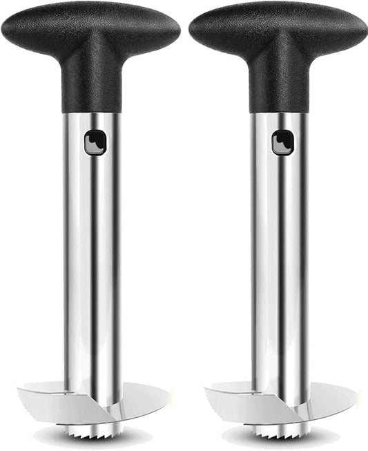 2 Pack Pineapple Slicers Corer Tools Stainless Steel Remove Peel Cut