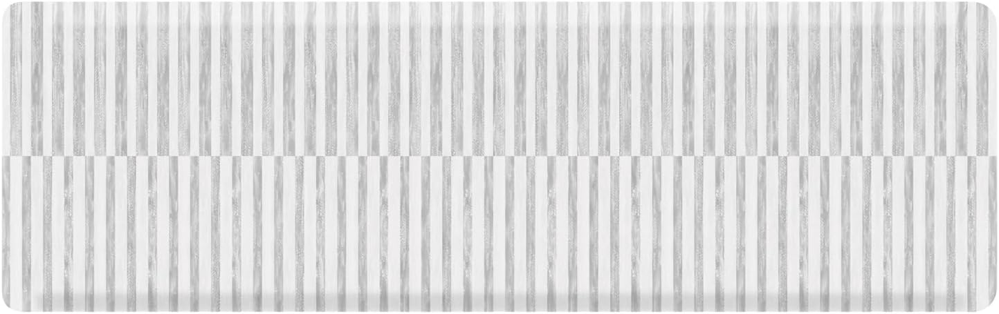 House of Noa Nama Standing Mat – Anti-Fatigue Cushioned Kitchen Mats for Floor | Ergonomic Bounce-Back Foam Kitchen Mats | Anti-Fatigue Mats for Kitchen & Standing |Reese Ash | 22" x 72"