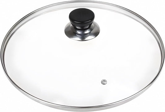 8 Inch Pan Lid, 8 Inch Frying Pan Lids, Tempered Glass Cast Iron Lid for Skillets, Fry Pan, Wok Pot (8 inch)