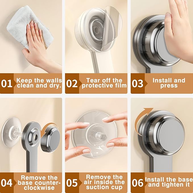 2 Pack Pot Lid Holder - Adjustable Wall-Mounted Pot Lid Organizer for cabinet with Suction Cup, Heavy Duty Multifunctional Hooks for Cutting Board, Pan (White)