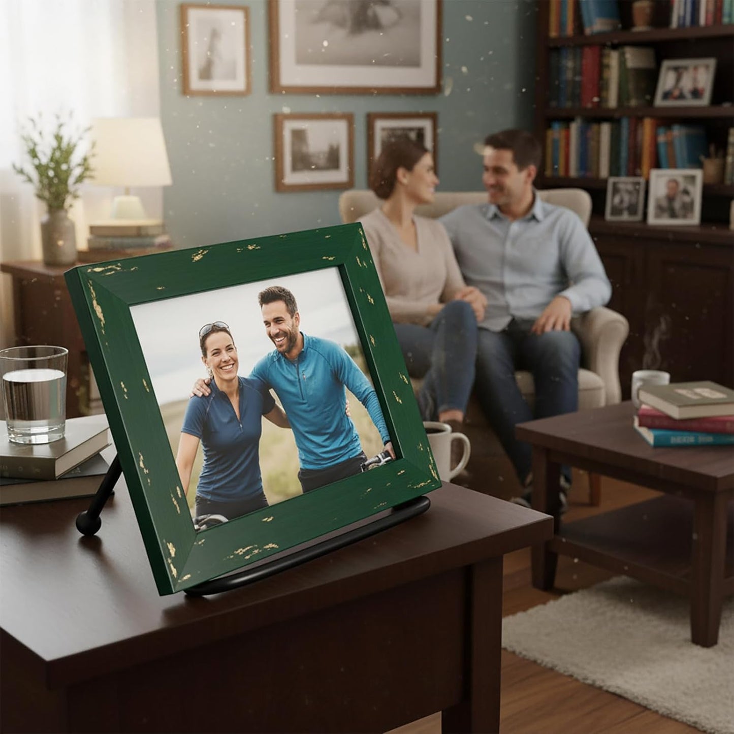 4 Pack Easel Stand, Multi - Purpose Holders for Picture Frames, Plate Display & Bookshelf Decor, Great for Photo Frames & Cookbook Stands