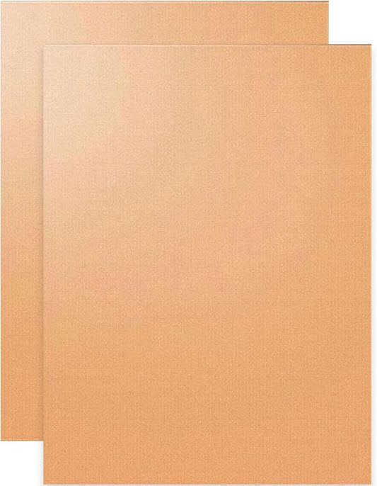 Copper Grill & Baking Mats Set of 2 - Non Stick Barbecue Grilling Mats - In Storage Case. Reusable - Easy to Clean & Dishwasher Safe Barbecue Grilling Mat with Heat Resistance up to 500°F by O-Yaki