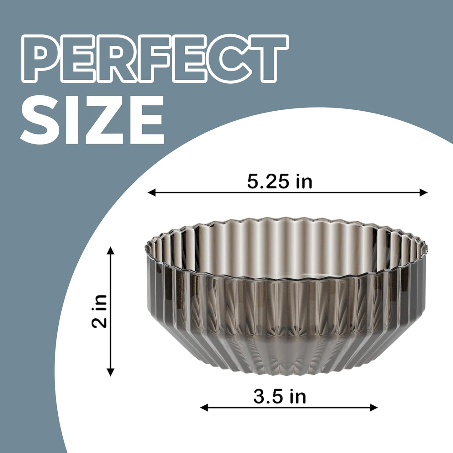 Exquisite Brown Plastic Bowls Disposable - 16 Oz - 20 Count - Disposable Soup Bowls - Great for Weddings Parties And Formal Occasions