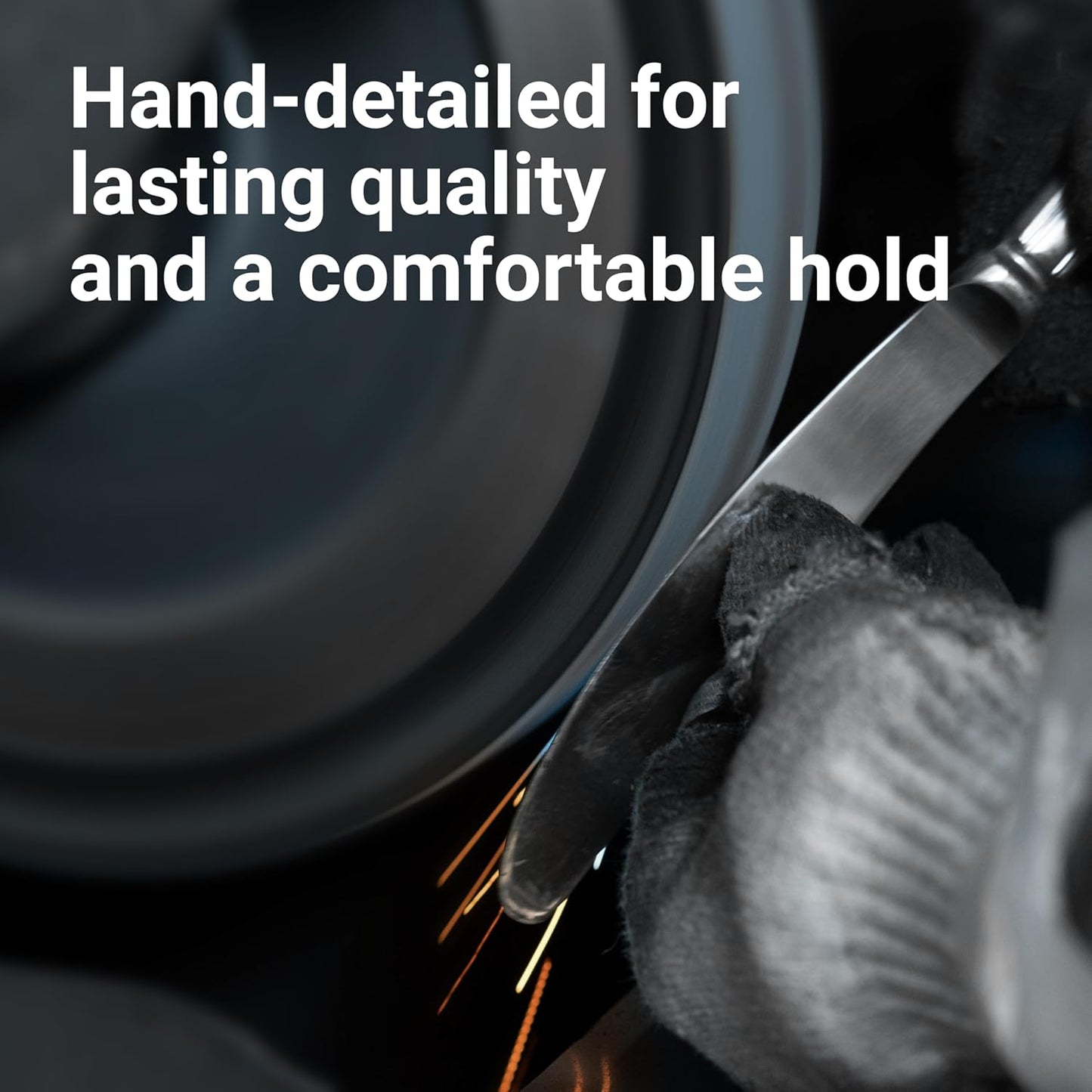 Riesa Flatware Set for 6, 30-Piece Silverware Set, 18/10 Stainless Steel Cutlery with Mirror Finish, Dishwasher Safe Utensils for Home, Kitchen, Everyday Dining and Entertaining