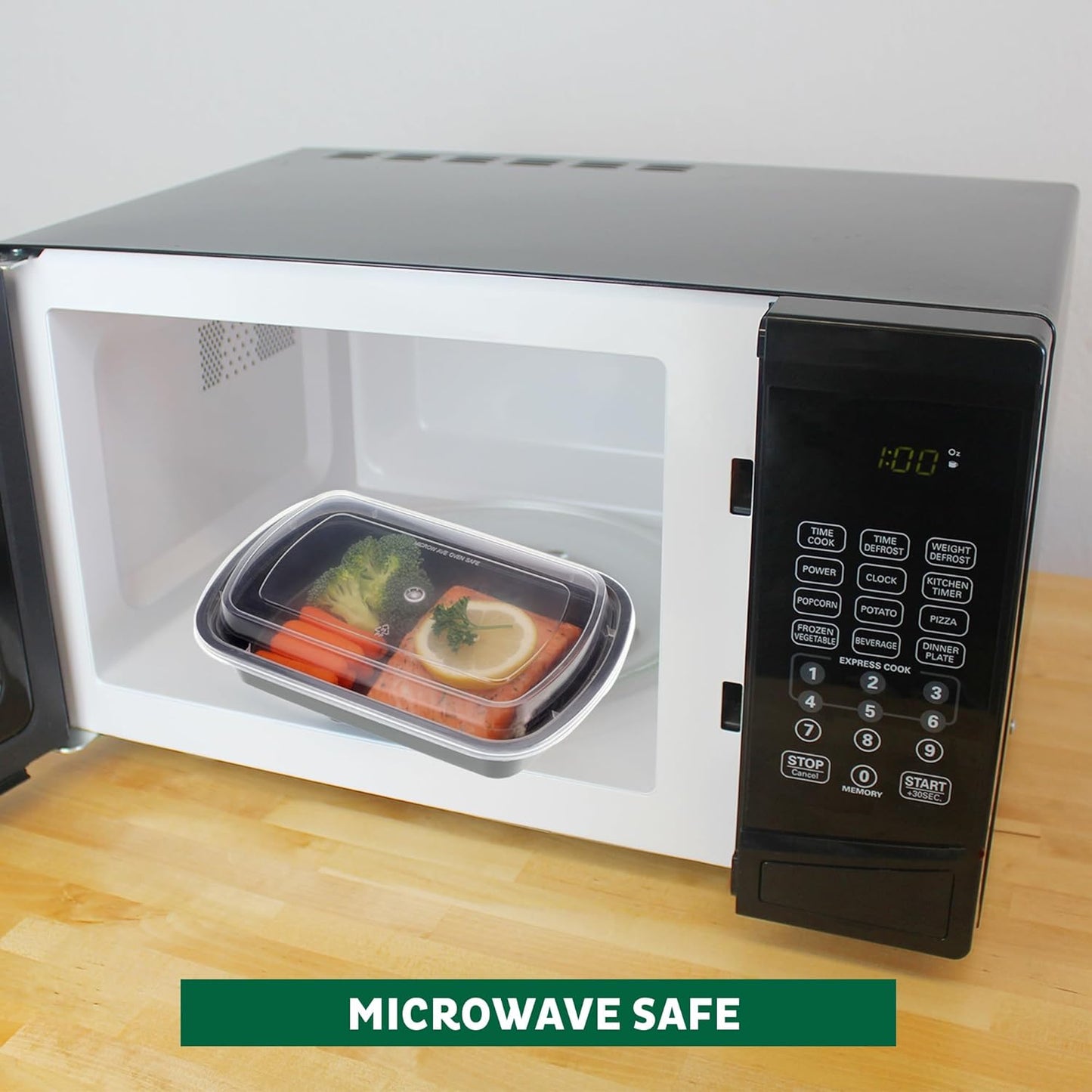 Freshware Bento Box Meal Prep Container, 32, 1-Compartment, 150-Pack, 32 ounce