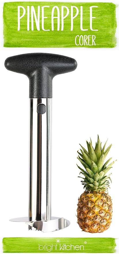 2 Pack Pineapple Slicers Corer Tools Stainless Steel Remove Peel Cut