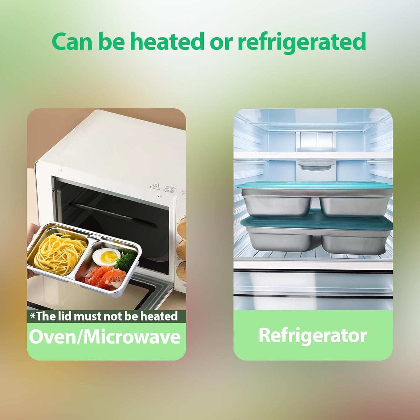 2 PCS stainless steel snack containers, reusable, travel container for condiments and sauces,Snack Containers