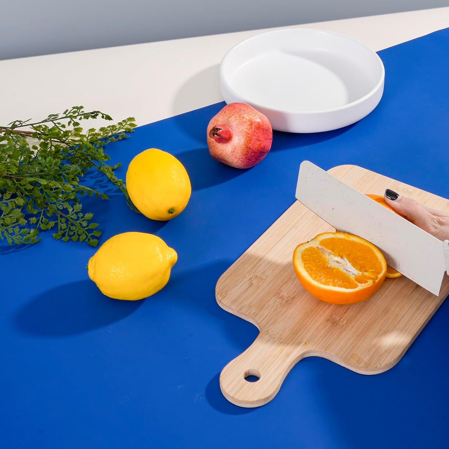 Extra Large Silicone Mat 36" x 24" Place Mats, Heat Resistant Mat for Kitchen Countertop Protector, Thick Placemats Washable Silicone Mats for Kitchen Counter Mat Dining Table Mat, Dark Blue, SAPID