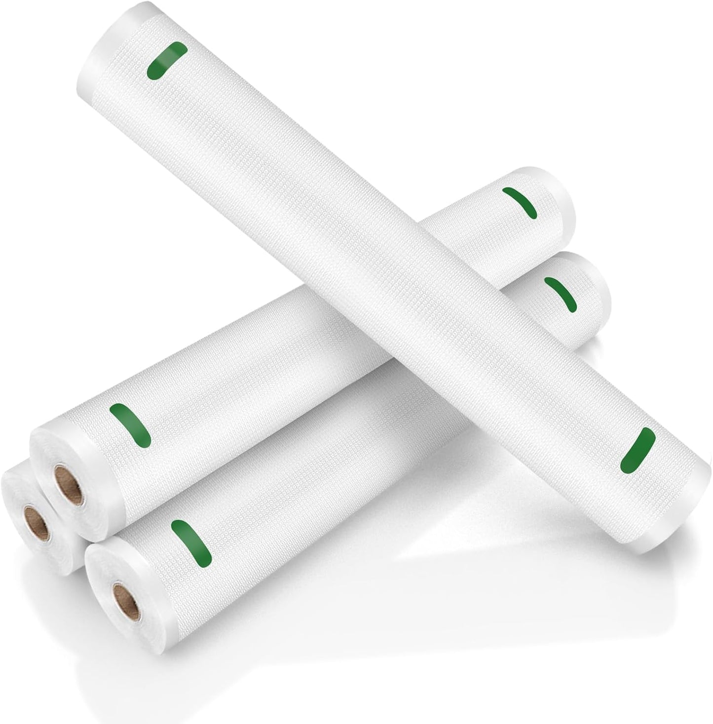 MAGIC SEAL Vacuum Sealer Bags 11”x 16.4' 4 Rolls, Textured Food Storage Bags for Meal Prep & Sous Vide, Commercial Grade BPA Free Seal Rolls, Not Compatible with MAGIC SEAL MS175 Sealers