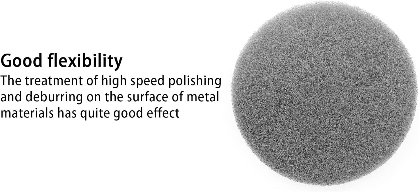 Heavy Duty Scour Pads, Non-Scratch Scrub Sponges, ULIFESTAR 5PCS Dish Scrubber Scouring Pads, Dual-Sided Reusable Household Scrub Pads for Dishes,Dish Cleaning Tool,Kitchen Scrubbers & Metal Grills