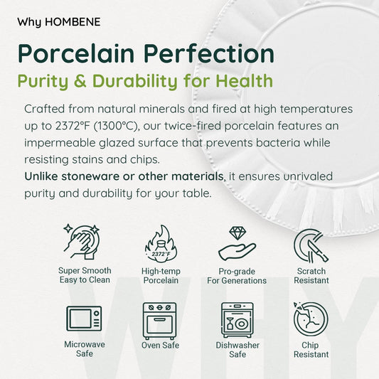 Dinnerware Sets, 24 Piece Porcelain Plates and Bowls Sets Service for 6, Ceramic tableware, Modern Bone China Dish Sets, Wavy Pattern