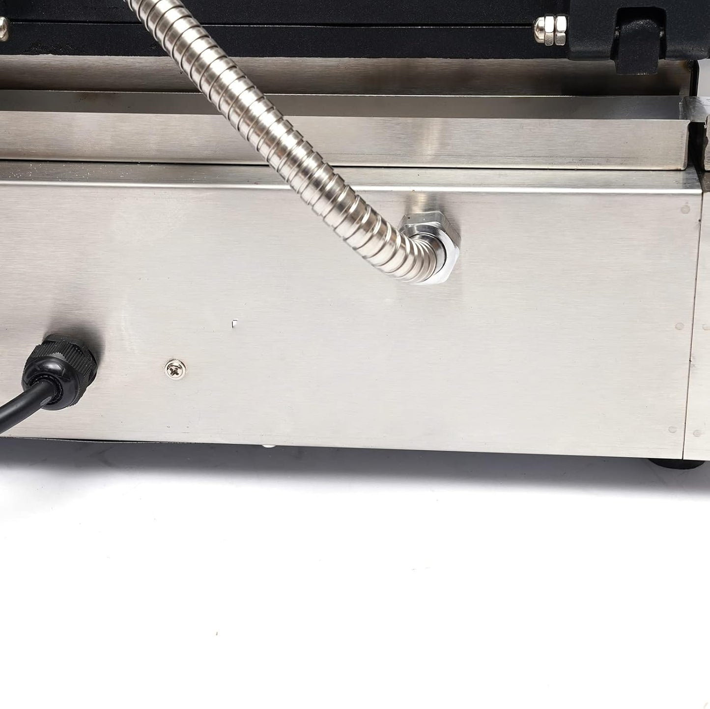 1550W Commercial Waffle Stick Maker, 6 Waffles on a Stick Non-Stick Stainless Steel Belgian Waffle Iron w/Time & Temper Adjustable| Whisk|Food Clip, Large Waffle Machine for Restaurant Party