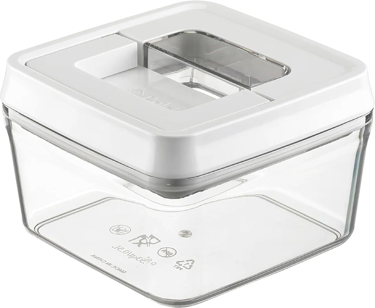 Polder Airtight Canister, BPA-Free Plastic, Stackable Storage Canister, Food Storage Container, for Kitchen Organization and Storage, 0.5-Quart