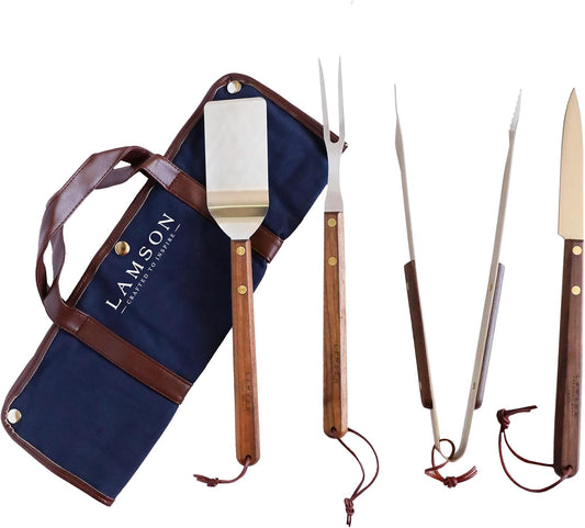 Lamson Tail-Gater 15" 4-Piece BBQ Set