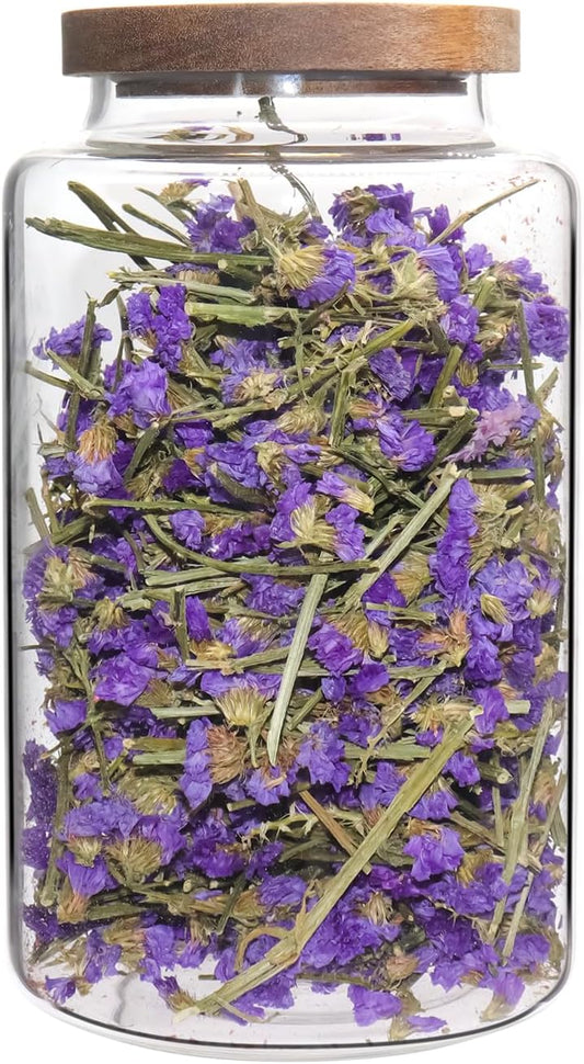 Glass Canister Glass 94oz 1Pack Food Storage Jars With Airtight Lids Borosilicate Glass Coffee Canister Container for Coffee Beans & Grounds Tea Sugar Spices Kitchen (94oz(2800ml)-A-1pack)