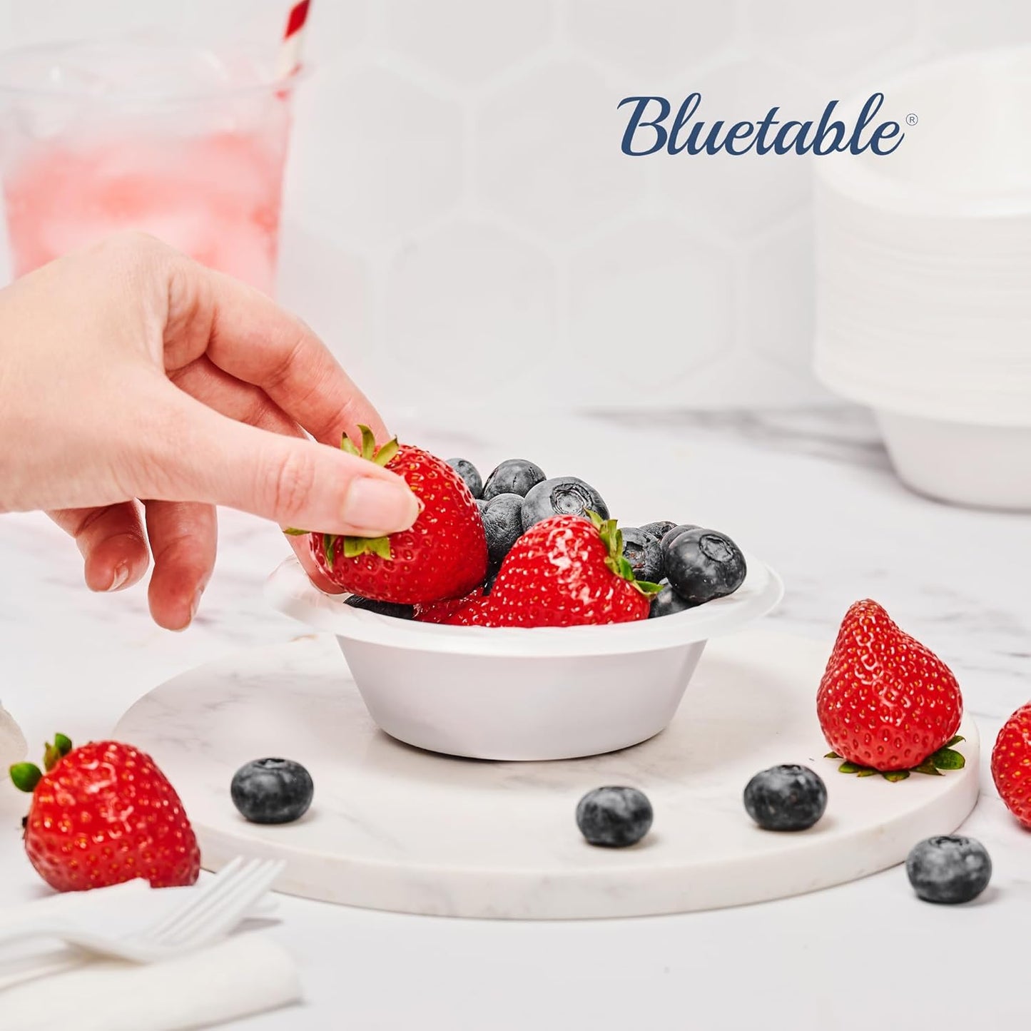 Bluetable 5 oz Bowls Plastic Small Bulk Case Pack (800 Count) Disposable Bowl White – for Party Dessert Mini Bowls Soup & Horderves Great for Paint Project Small Bulk [800 Pack/Case]