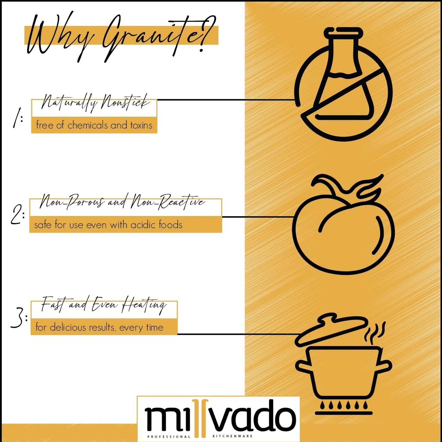 Granite 5 Qt Stockpot, Nonstick Soup Pot With Lid, Speckled Enamel Ware Cookware, Large Stock Pot For Boiling and Cooking, Big Granite Cooking Pot for Stovetop, Campfire, Outdoor Stove