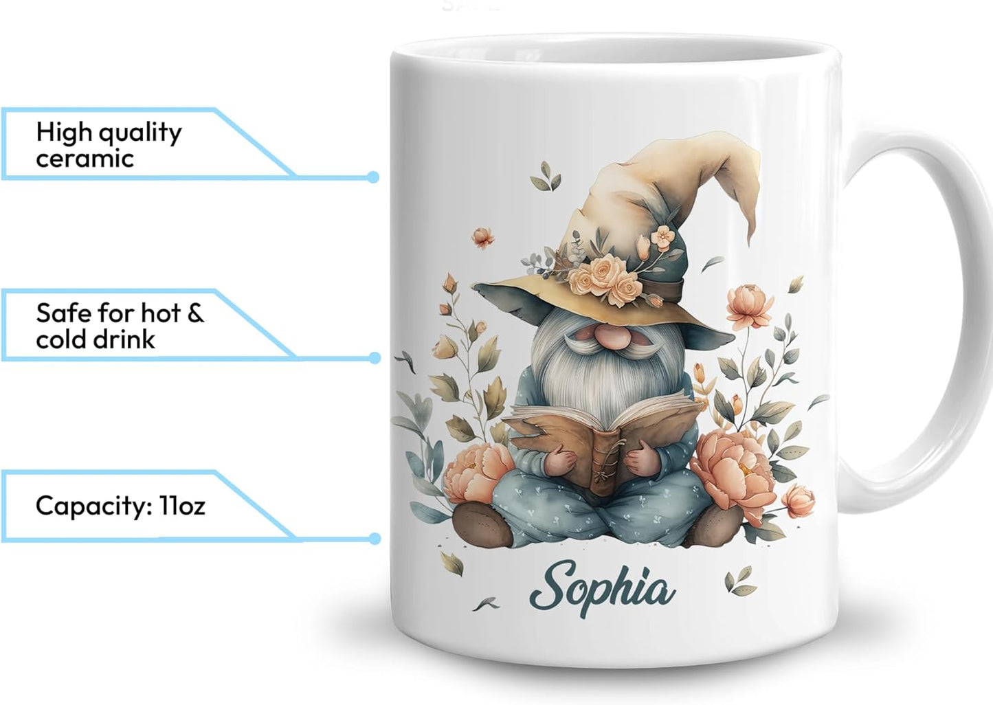 Hyturtle Autumn Mug 11oz (Gnome 01)