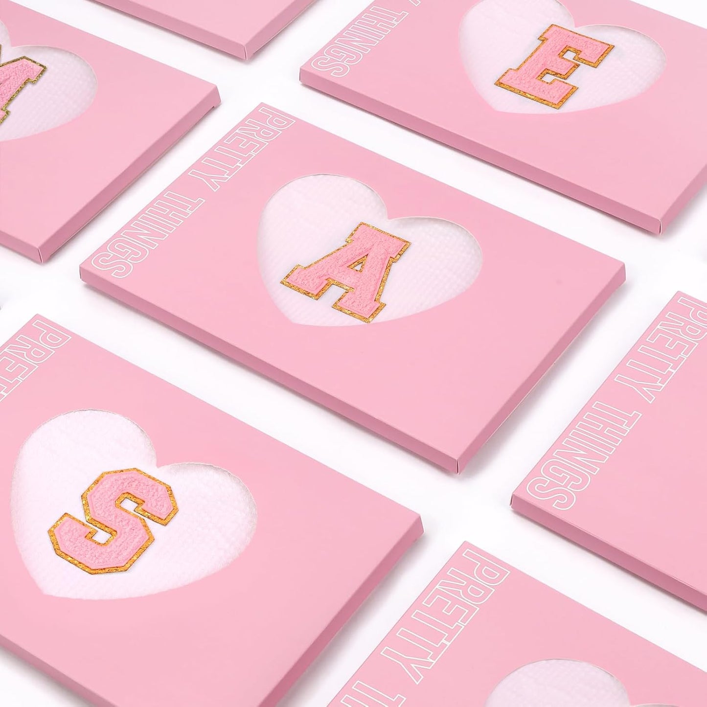 2 PCS Initial Makeup Bags for Women: Cosmetic Bag for Travel Toiletry - Birthday Gifts for 11 12 13 14 15 16 17 18 Years Old Girl Graduation Teacher Gift- Teen Girl Gifts Trendy Stuff - White S