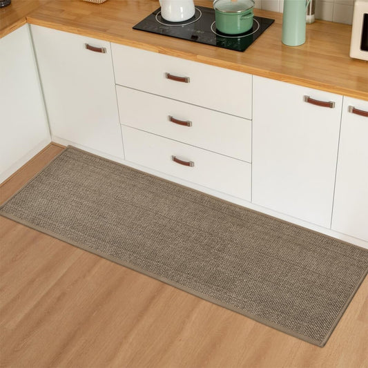 Artoid Mode Non Skid Washable Kitchen Rugs Mats Doormat, Rubber Backing Absorbent Rugs for Kitchen Door Mat Kitchen Mats Floor Mats Front of Sink 17x47 Inch