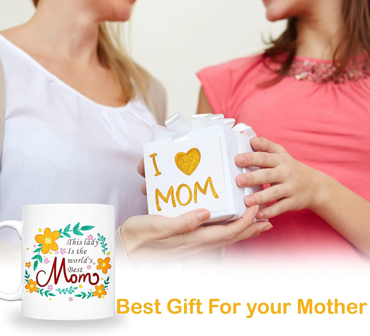 Gift for Mom This Lady is the World's Best Mom Mug