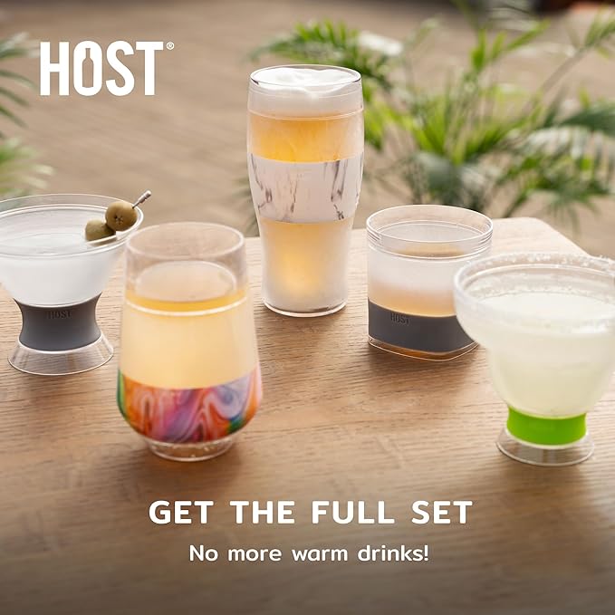 HOST Best Mom Ever Wine Freeze Cooling Cup with Freezing Gel Wine Glasses Mother's Day Gifts for Mom, Mom Birthday Gifts, Gifts for Wife, 8.5 oz, Pink