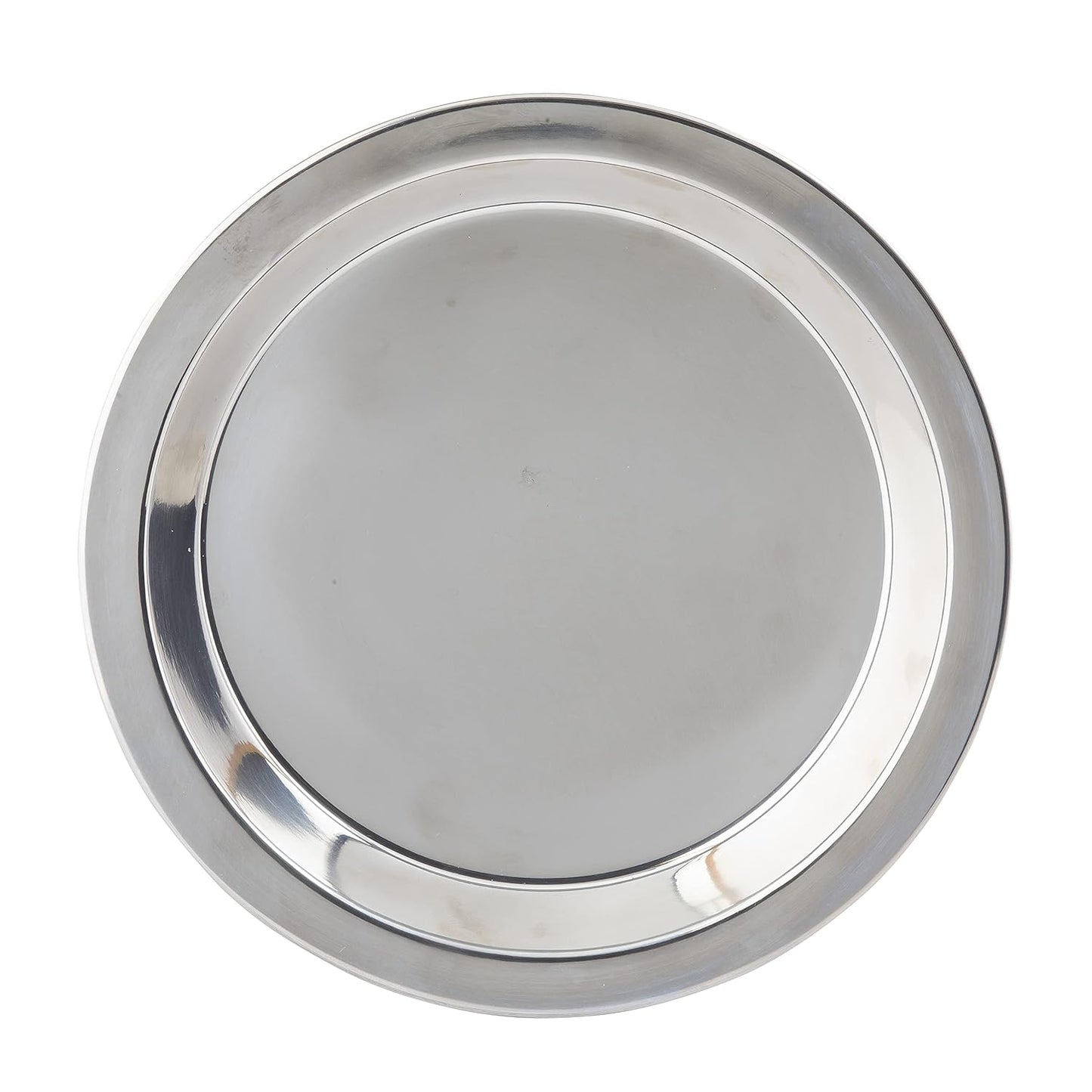 TableCraft 10548 Pie Pan, 10-1/8" Dia. x 3/4", Round, Stainless Steel