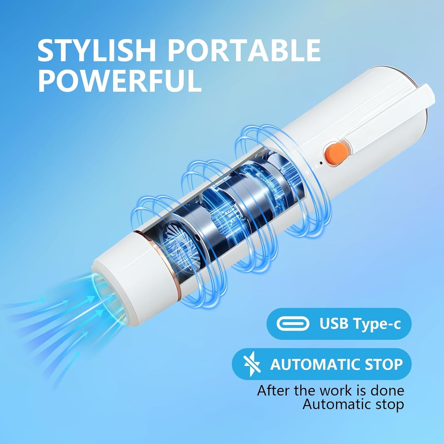 Vacuum Sealer, Vacuum Sealer for Food Compact Handheld Vac Seal Machine, Seal Meal Saver Portable Food Sealer (Vacuum Sealer Machine + 3 Food Storage Containers + 10 Reusable Bags)