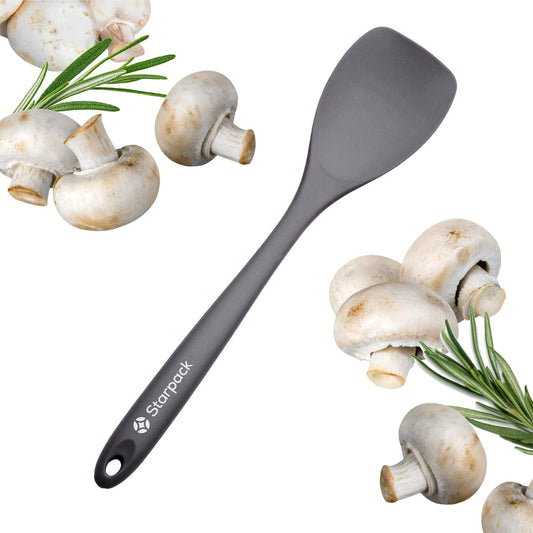Starpack 'The All Rounder' XL Premium Silicone Spoonula - Heat Resistant to 600F - Best Kitchen Spatula Spoon for Cooking