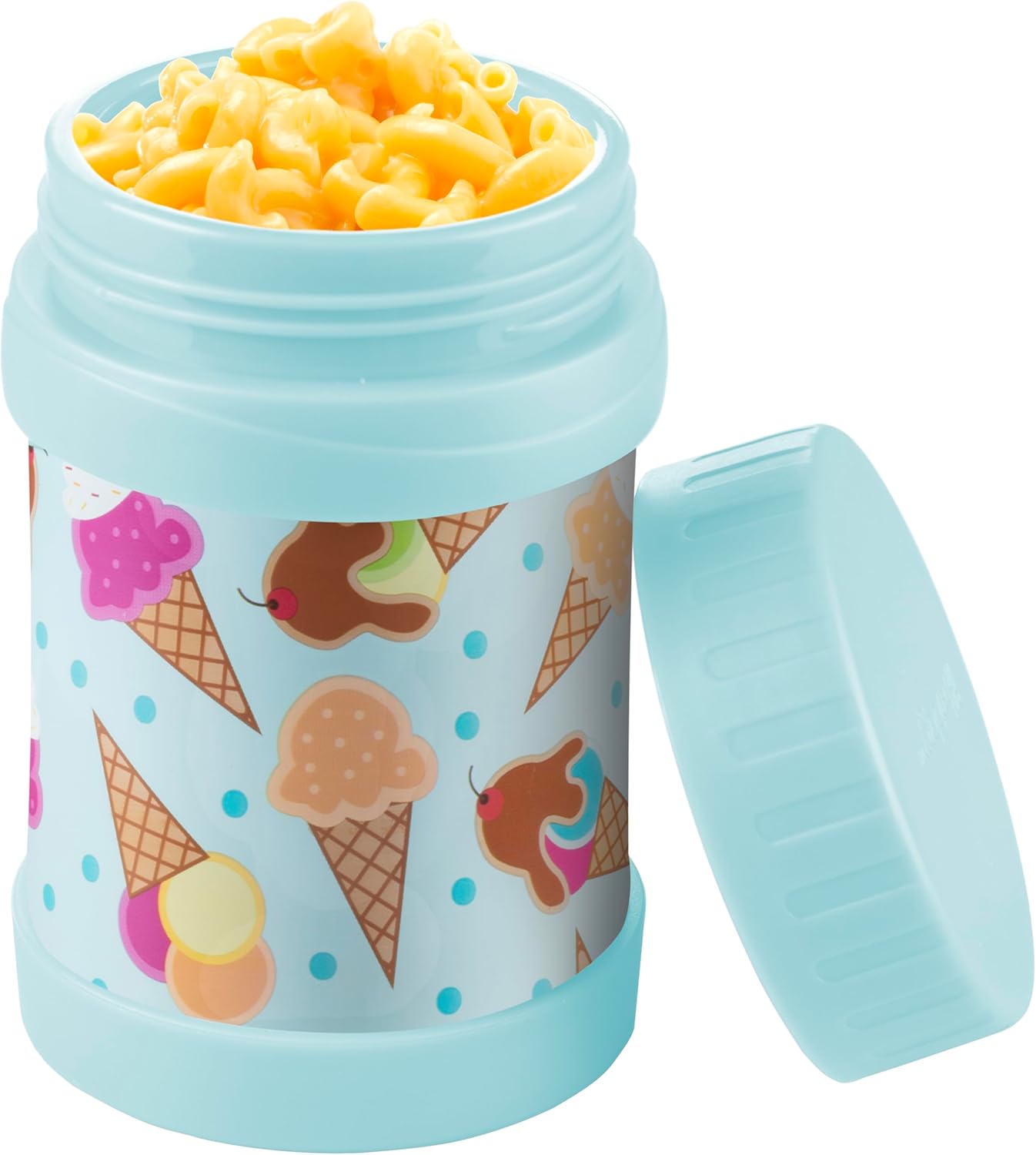 Bentology Insulated 13oz Food Jar for Kids- Hot or Cold Food, Soups, Liquids, Noodles - Wide Mouth Stainless Steel Container & BPA Free, Large Leak Proof thermos for Back to School Lunch Boxes, Bags