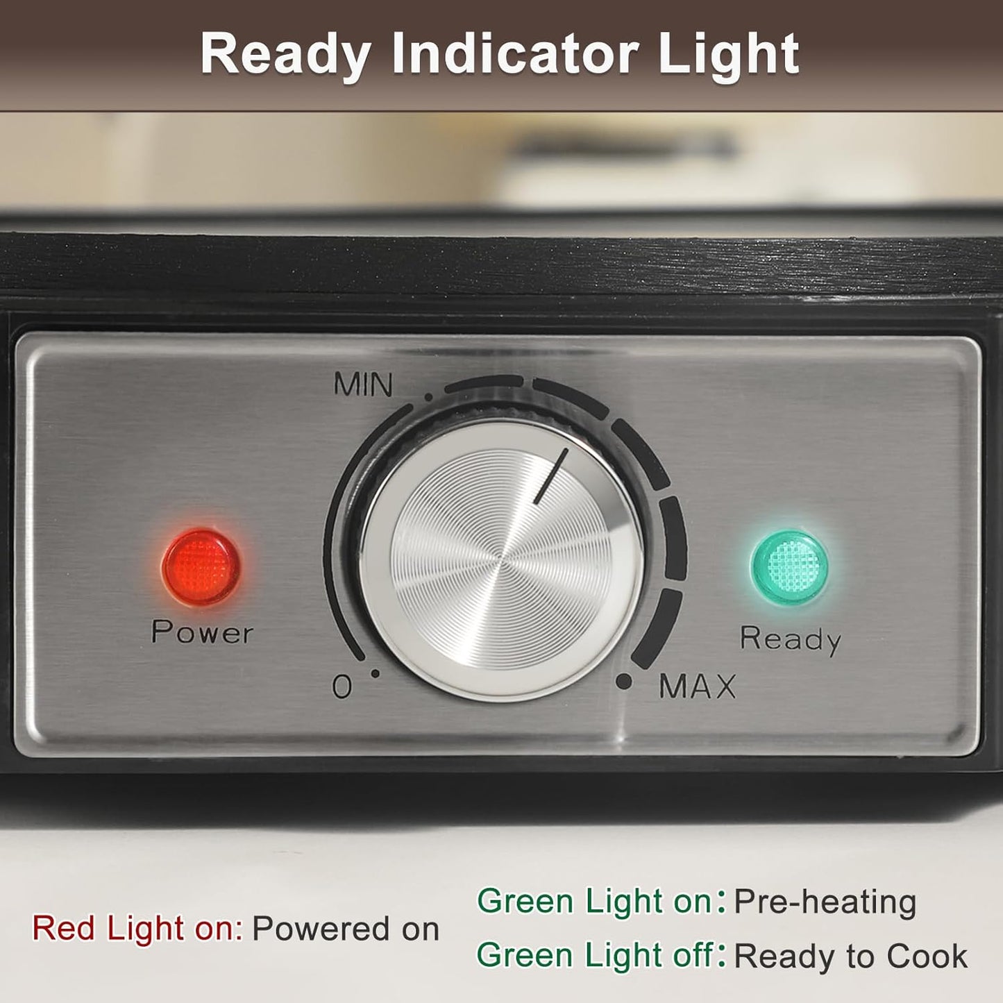 Electric Crepe Maker 12'' & Griddle - Non-Stick Pan With Spreader for Roti, Tortilla, Blintzes, Pancakes - Adjustable Temperature, 1000W