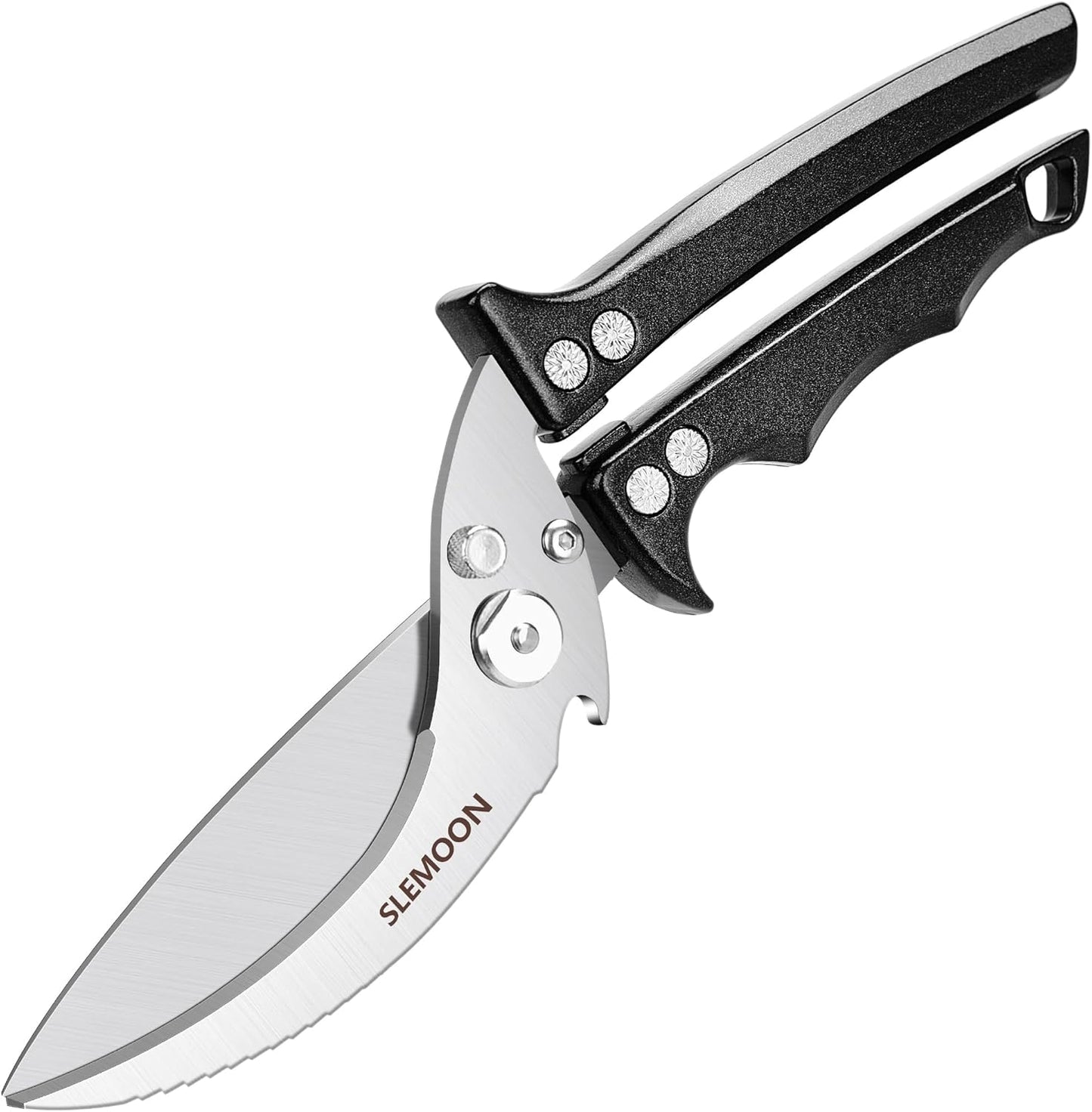 Heavy Duty Poultry Shears Meat Cutting Dishwasher Safe and Food Stainless Kitchen Shears Kitchen Scissors for Chicken Turkey Thanksgiving,Gift Box,black