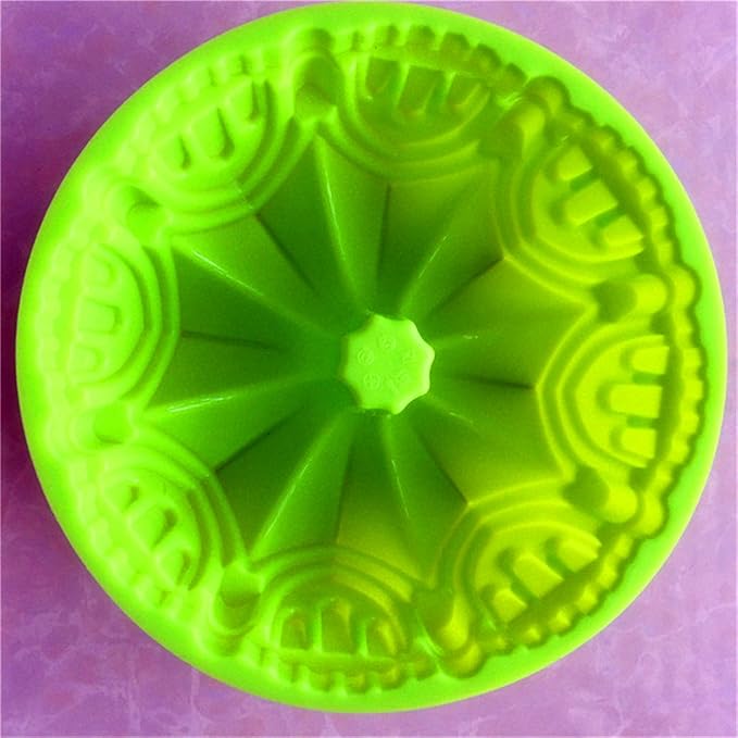 FantasyDay 8.6'' Crown Castle Cake Mold Silicone Baking Molds Party Cake Bakeware for Your Birthday Dessert, Cake, Bread, Tart, Pie, Flan and More #2