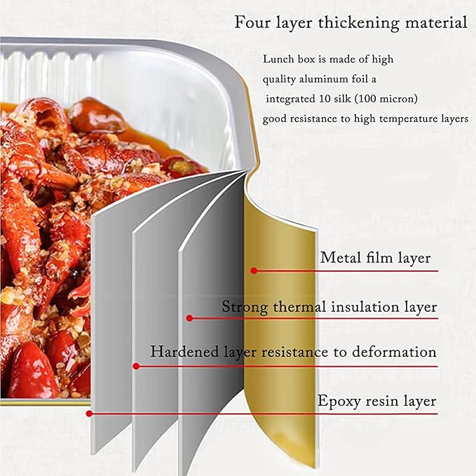 13 "x9" Aluminum foil Lasagna Pans, grill tray, sturdy disposable aluminum pan, 10 sets- for cooking，baking and heating, food storage, distribution, barbecue,Gold