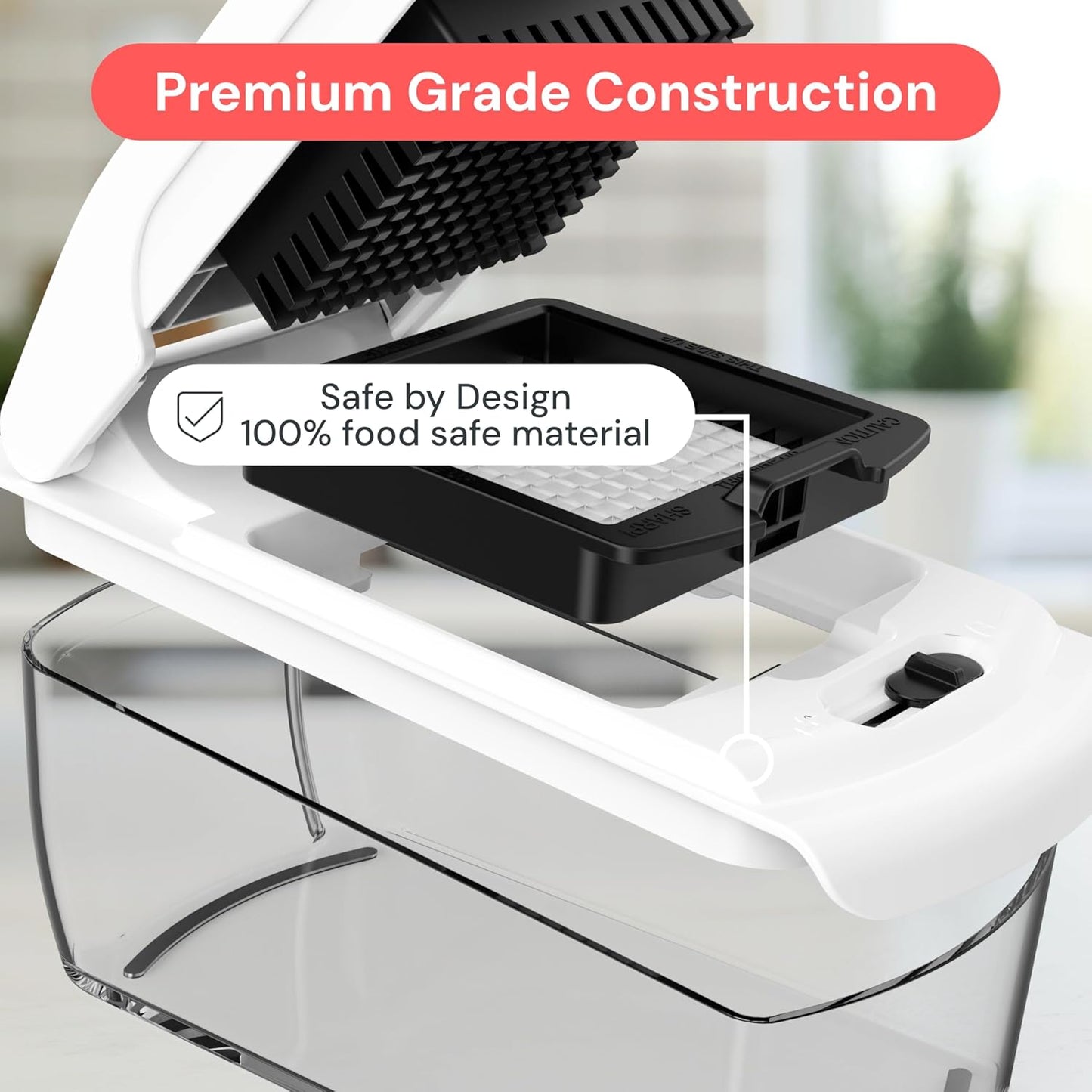 Fullstar Vegetable Chopper and Spiralizer - Food Chopper with Container, Fruit Slicer, Kitchen Gadgets & Accessories, Home Essentials (9 in 1, Black)