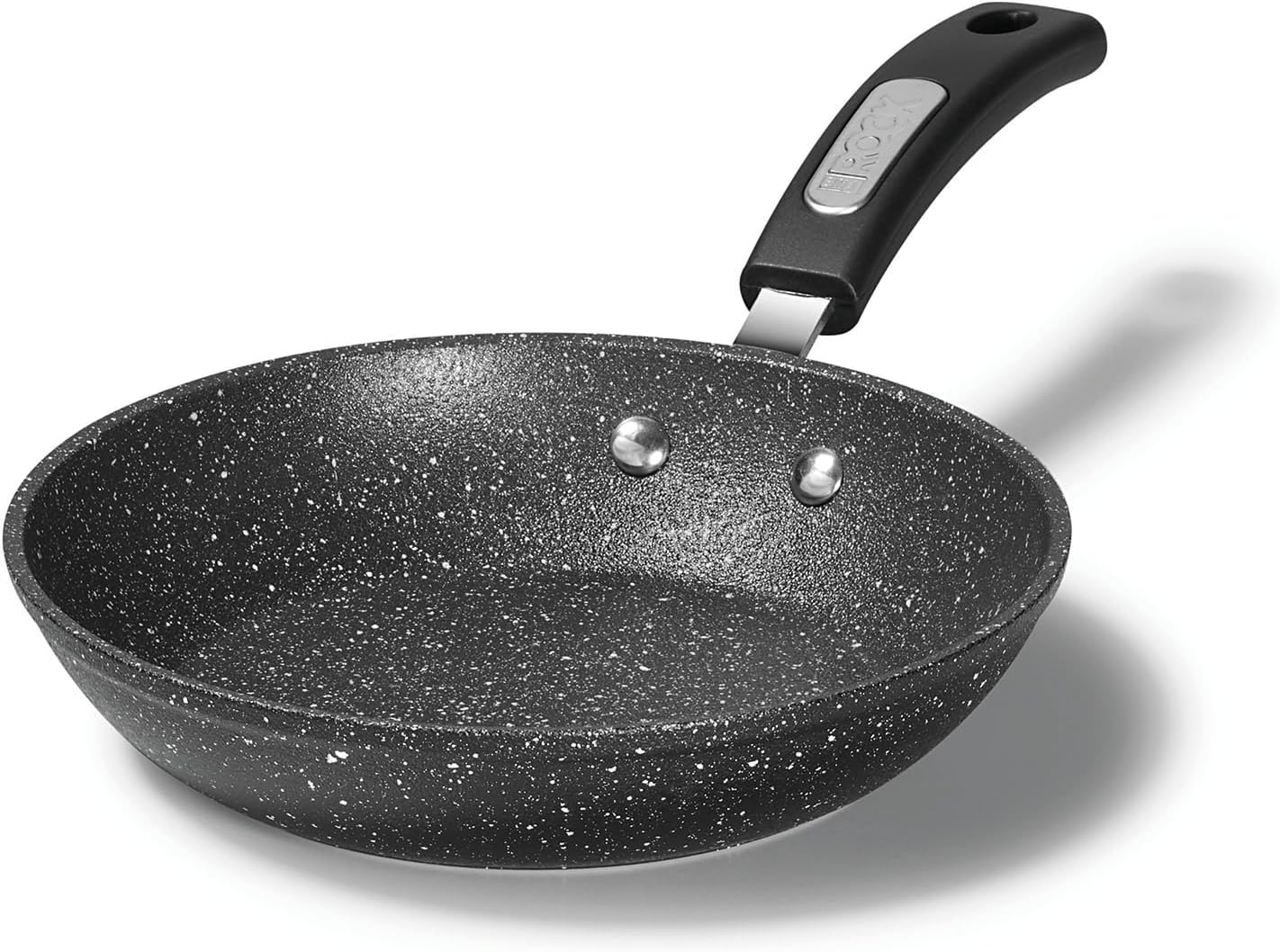 Starfrit The Rock 28 cm (11") Non-Stick Fry Pan - Durable Forged Aluminum - Oven Safe - PFOA Free - Easy to Clean - Black