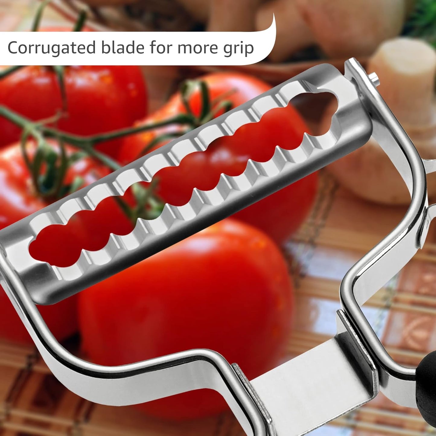 Lurch Germany Super Y Peeler 5.1 x 2.3 Inches / 13 cm x 6 cm - Black