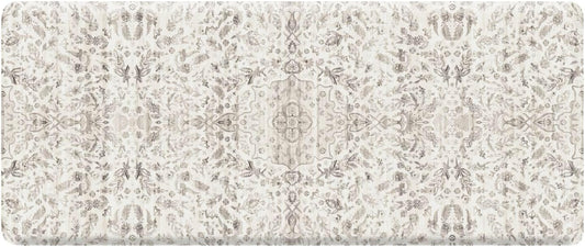 House of Noa Nama Standing Mat – Anti-Fatigue Cushioned Kitchen Mats for Floor | Ergonomic Bounce-Back Foam Kitchen Mats | Anti-Fatigue Mats for Kitchen & Standing | Emile Latte | 30" x 72"